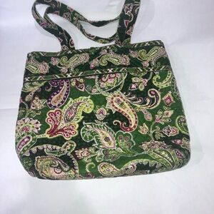 Vera Bradley Green Paisley ToteDave